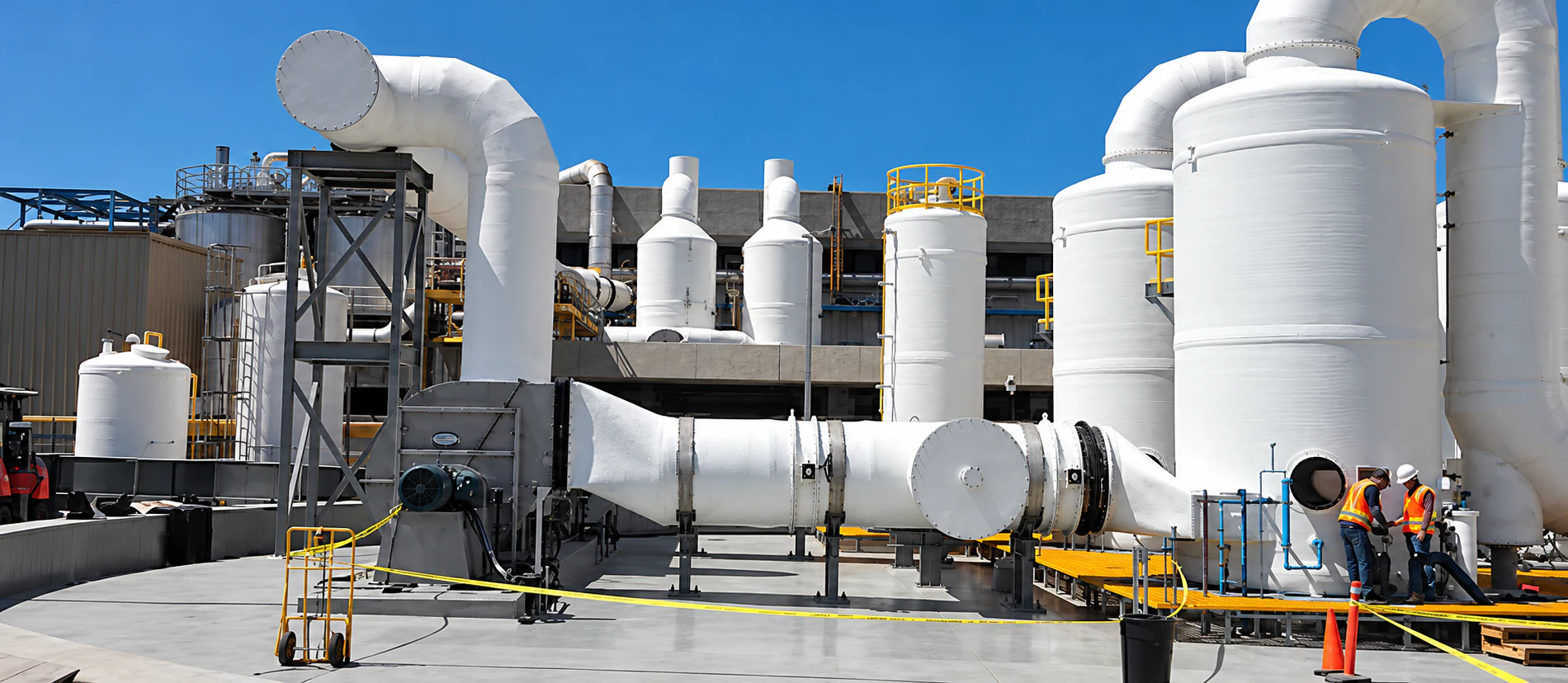 Industrial processing plant equipment and controls